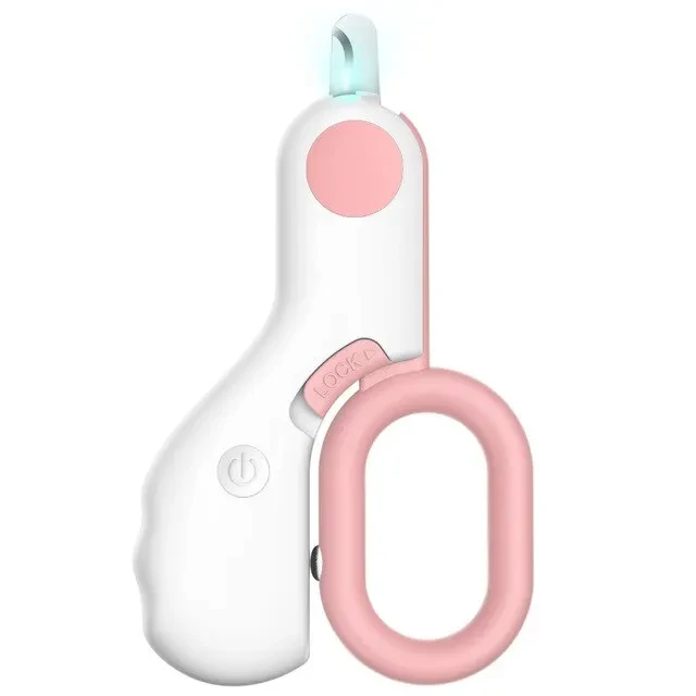Title 8, LED Light Cat Dog Nail Clipper Cutter Professio...