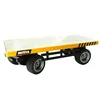 Huina 1:10 8ch Remote-controlled Alloy Version 2.4g Wireless Remote-controlled Engineering Truck Forklift+flatbed Truck Toy 2