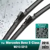 Silicone & rubber  Front Wiper Blades Set For Mercedes Benz E-Class W213 S213 2016 - 2023 Windshield Windscreen 24"+22" 1
