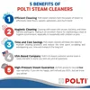 Vaporetto Smart Steam Mop and Steam Cleaner for Cleaning and Sanitizing with 12 Attachments Works for Tile Floor with Grout, 2