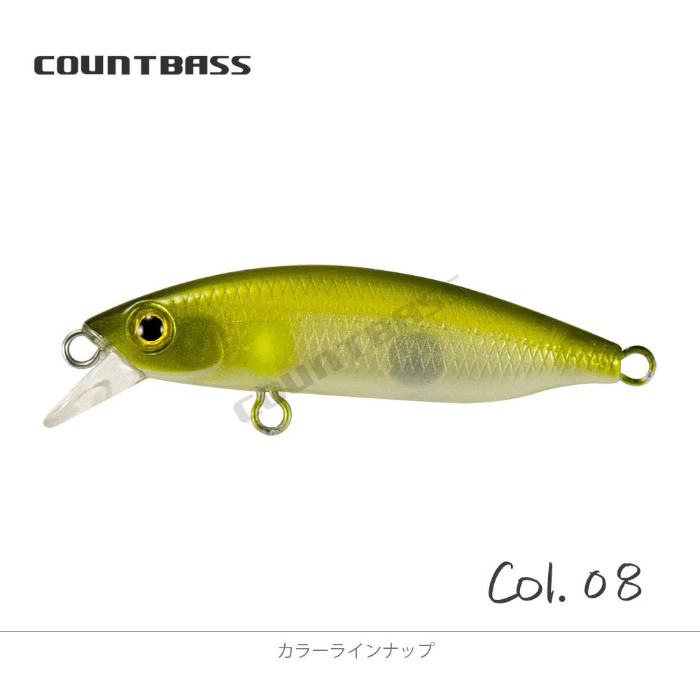 COUNTBASS Sinking Minnow 48 mm 3,7 g Angelköder Wobbler Hardbaits Angelköder – Detail 17