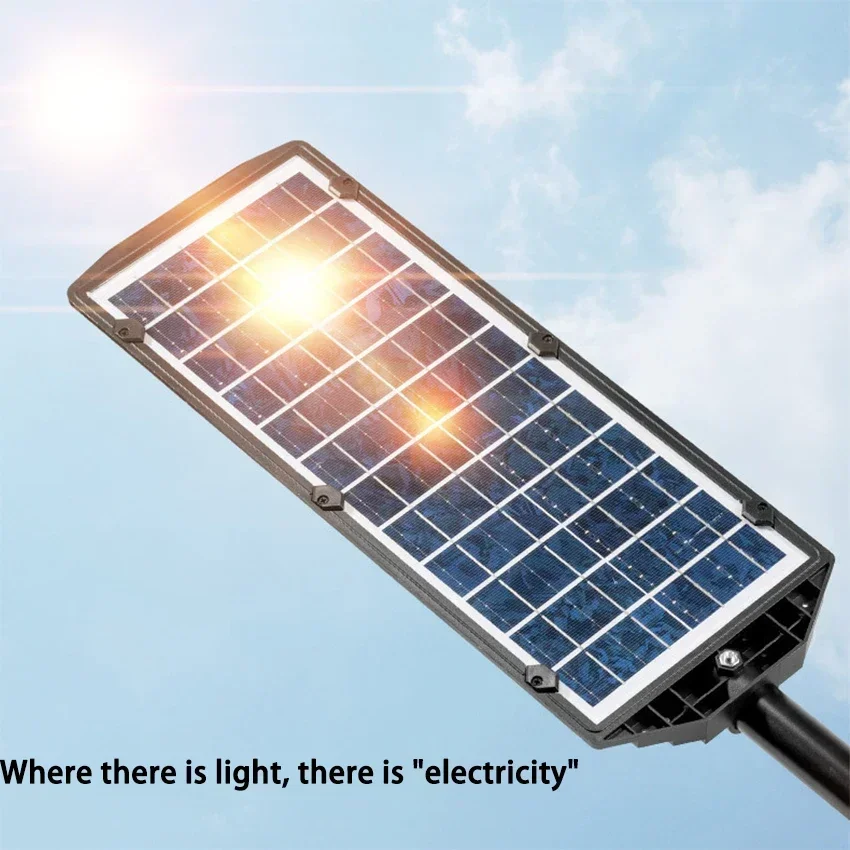 713COB Outdoor Powerful Solar Lights Lighting House Country Garden Wall Lamp Motion Sensor Waterproof 598 LED Solar Street Light 2