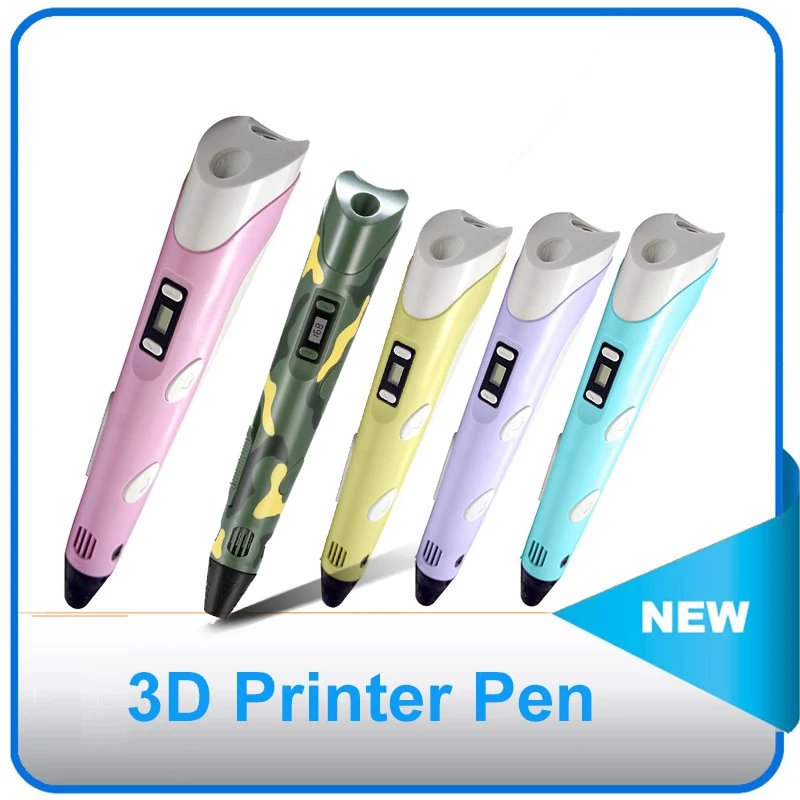 EU US UK Free shipping anywhere in the nation Second Generation 3D LCD Printing Pen Pa Screen Display Max 44% OFF
