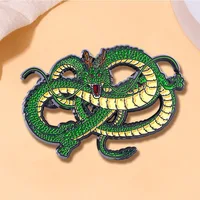 Cartoon Dragon Brooch Unisex Japanese Anime Peripheral Alloy Dripping Oil Accessories Pin Clothing Bag Decoration Badge 5