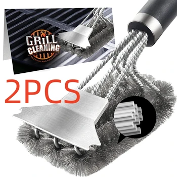 Stainless Steel Grill Brush 1