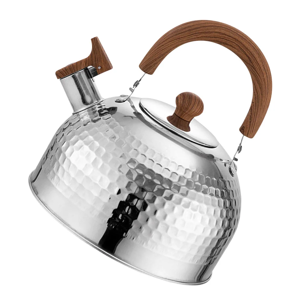 

Water Kettle Whistle Tea Stovetop High Capacity Stainless Steel Teapot for Tops
