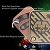 Metal Skull Push Slider Stress Relief Toy Anti Stress EDC Top Spinning Poker Toys Portable Decompress Magnetic Toys Adults Gifts 4