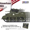 COOLBANK Stuart M5a1 Electric Remote Control Tank Simulation Military Model Toy Scalable, 360° rotation, Children'S Toy Gift 6