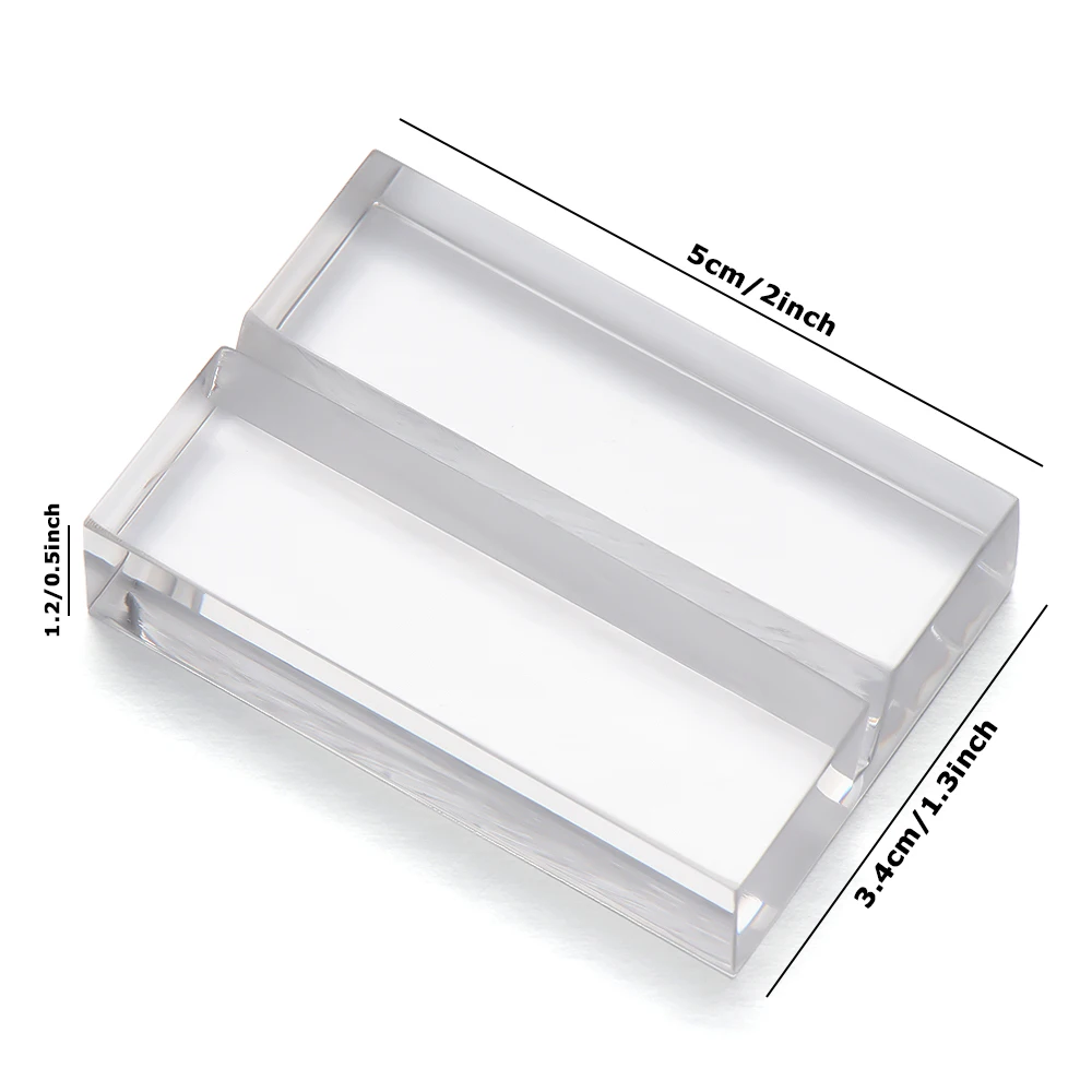 Card Holder 1Pc Acrylic Stand Place Card Holder Photo Clip Table Number Stand for Home Restaurant Wedding Party