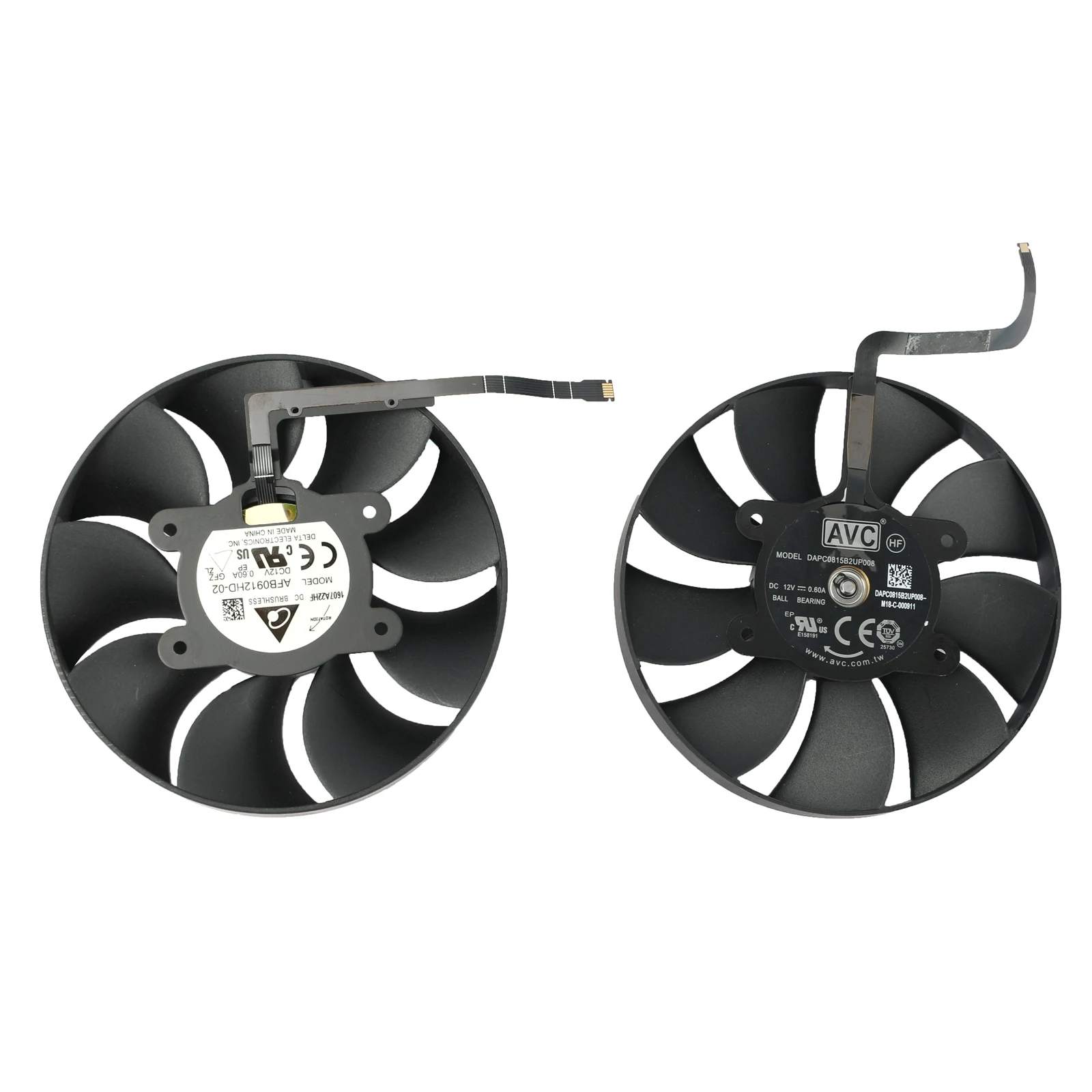 Ventilador de Refrigeração para Nvidia Geforce Rtx 3070 ti Placas Gráficas Ventilador Mais Frio 85 mm Afb0912hd02 Dapc0815b2up008 6pin 12v - Imagem 4