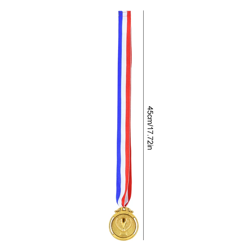 1/10pcs Football Cup Gold Medals Winner Awards Kids Sports Theme Birthday Party Favors Soccer Party Gifts Toy Competition Prizes