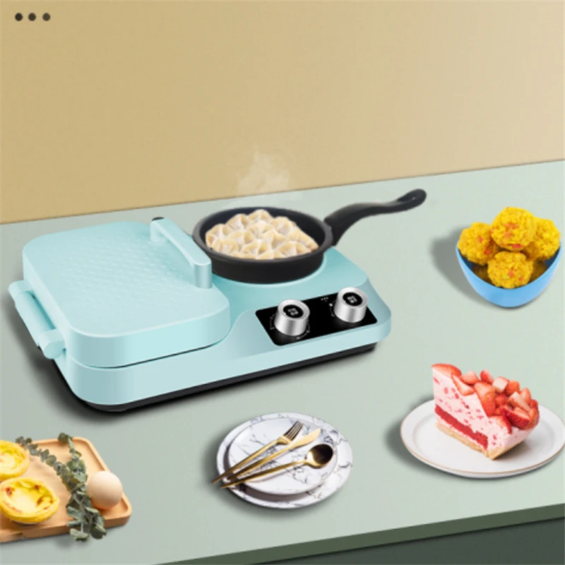 4-in-1 Breakfast Machine All-in-one Home Multifunctional Sandwich Maker Frying Toaster Toaster Toaster 3