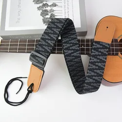 Children's Adjustable Embroidered Ukulele Harness with Thickened Diagonal Cross Strap (1PC-F)