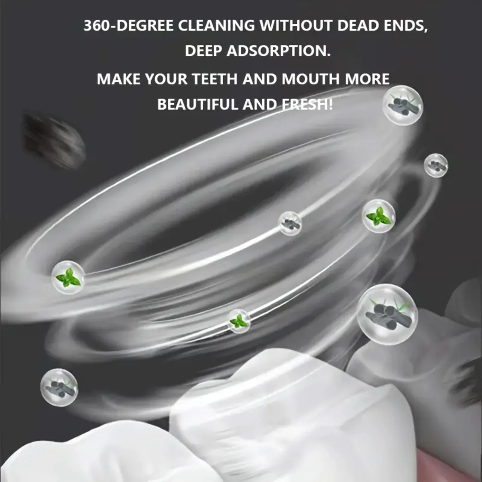 100g Bamboo Charcoal Toothpaste Deep Clean Dispel Smoke Stains Whitening Oral Health Care