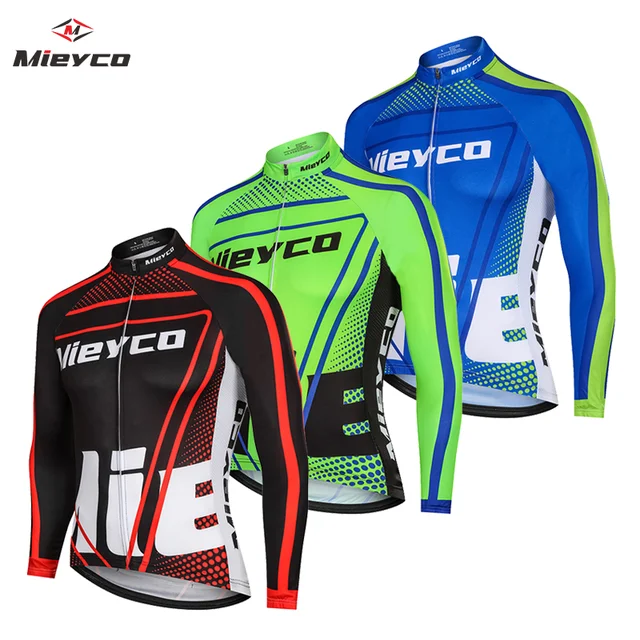 Abbigliamento da ciclismo per uomo, top a maniche lunghe, giacca MTB  traspirante, protezione solare per Mountain Bike, completo da corsa,  primavera autunno - AliExpress