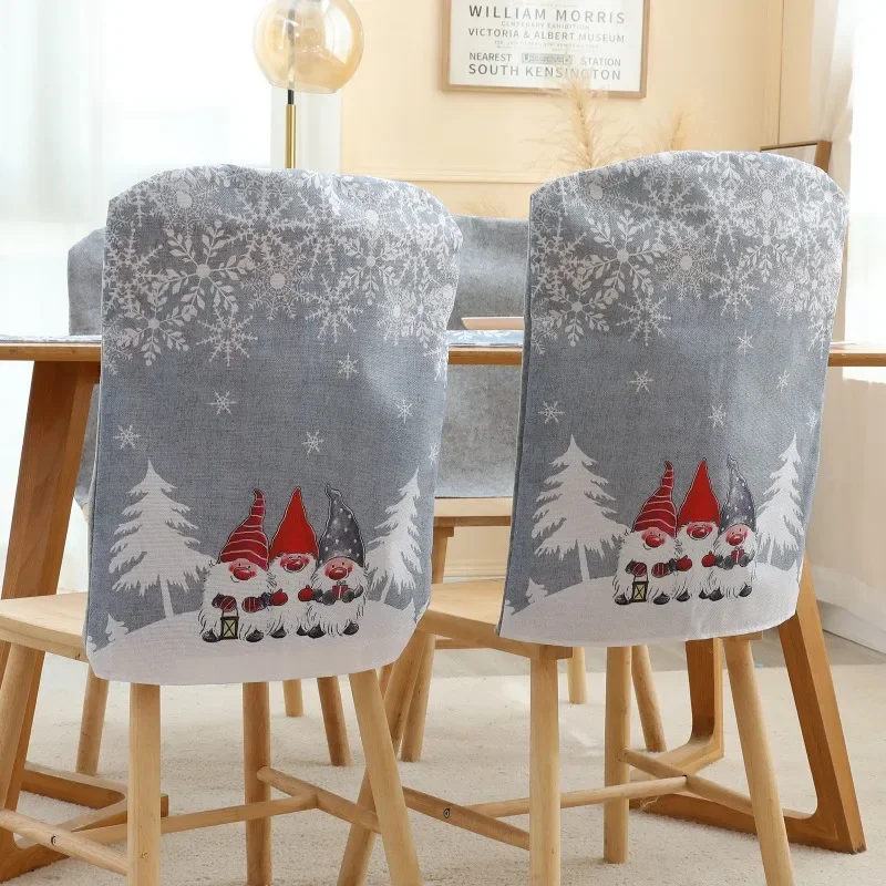 

The New Rudolph Matching Chair Set Table Decoration Layout Props Atmosphere Decoration Scene Christmas Decor