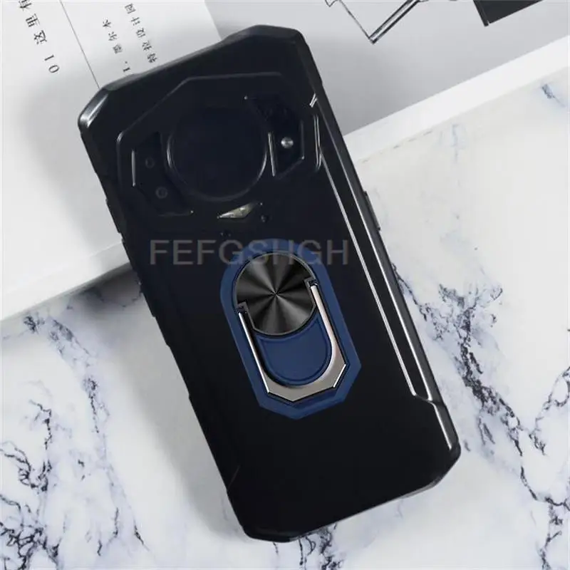 For Doogee S98 Pro 6.3" Back Finger Ring Soft TPU Silicone Case For For Doogee S98 S98 Pro Phone Cover 3