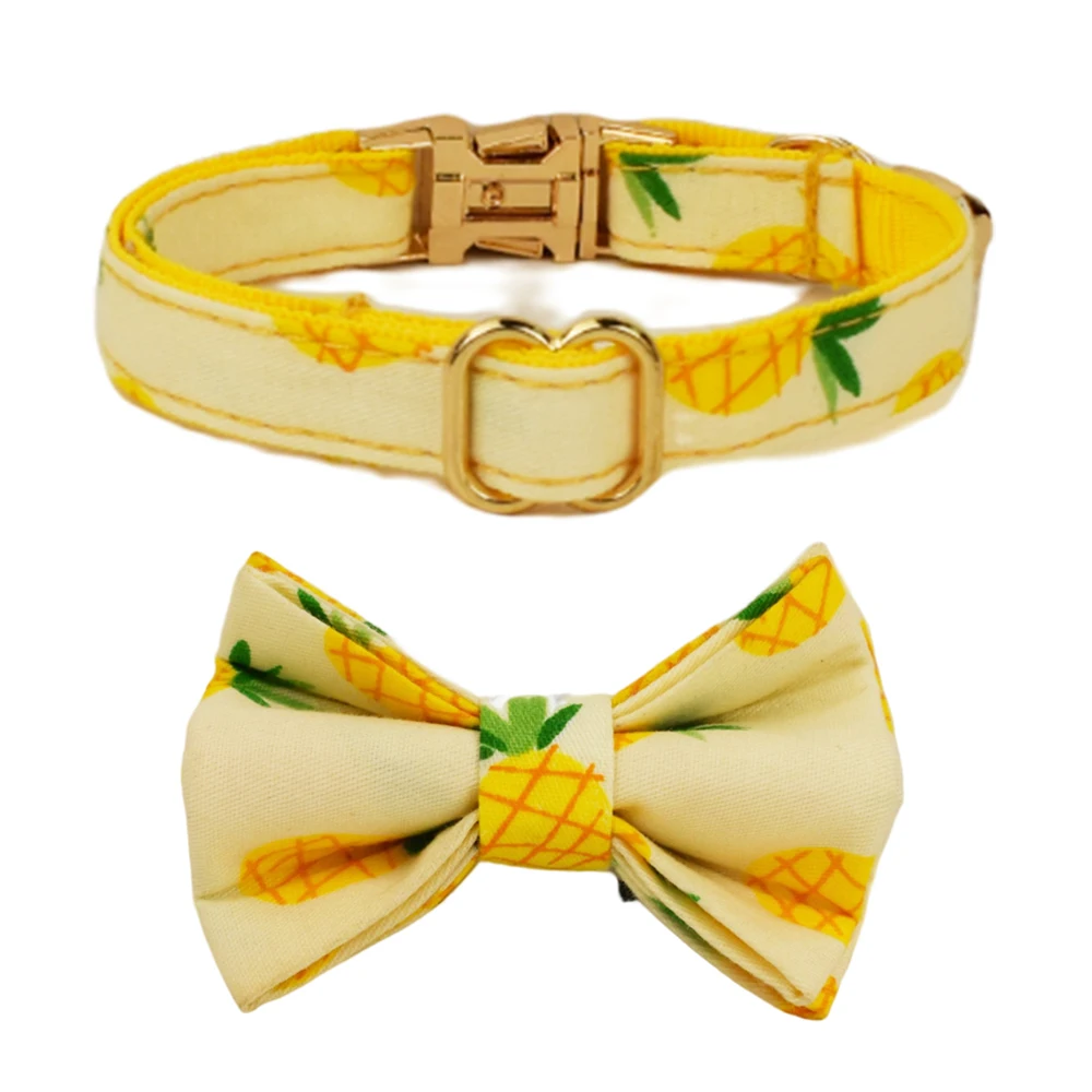 Personalized Adjustable Safety Cat Collar with Bowknot - Soft and Comfortable