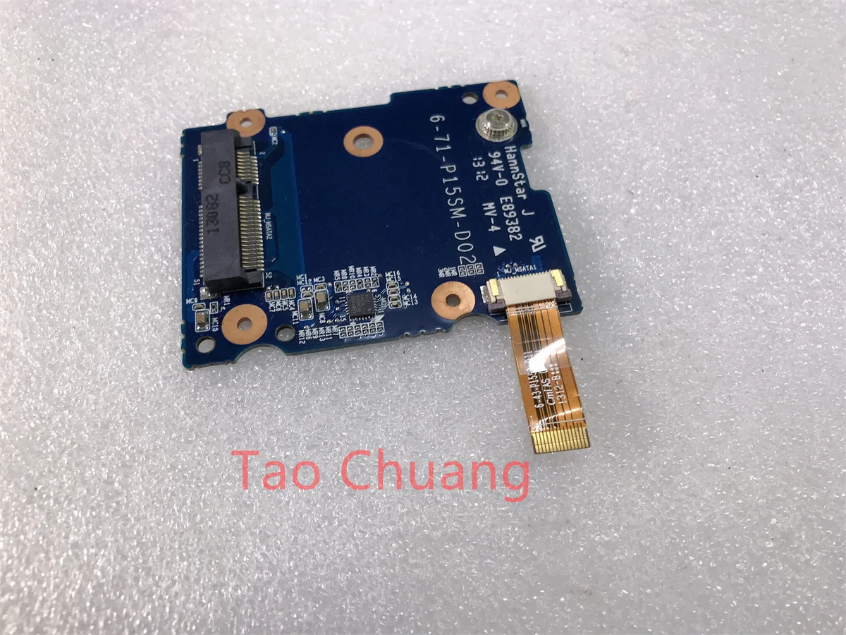 

FOR Clevo P170EM P170SM P170HM Sager NP9170 P702 HDD SATA hard disk connector board 6-71-P15SM-D02