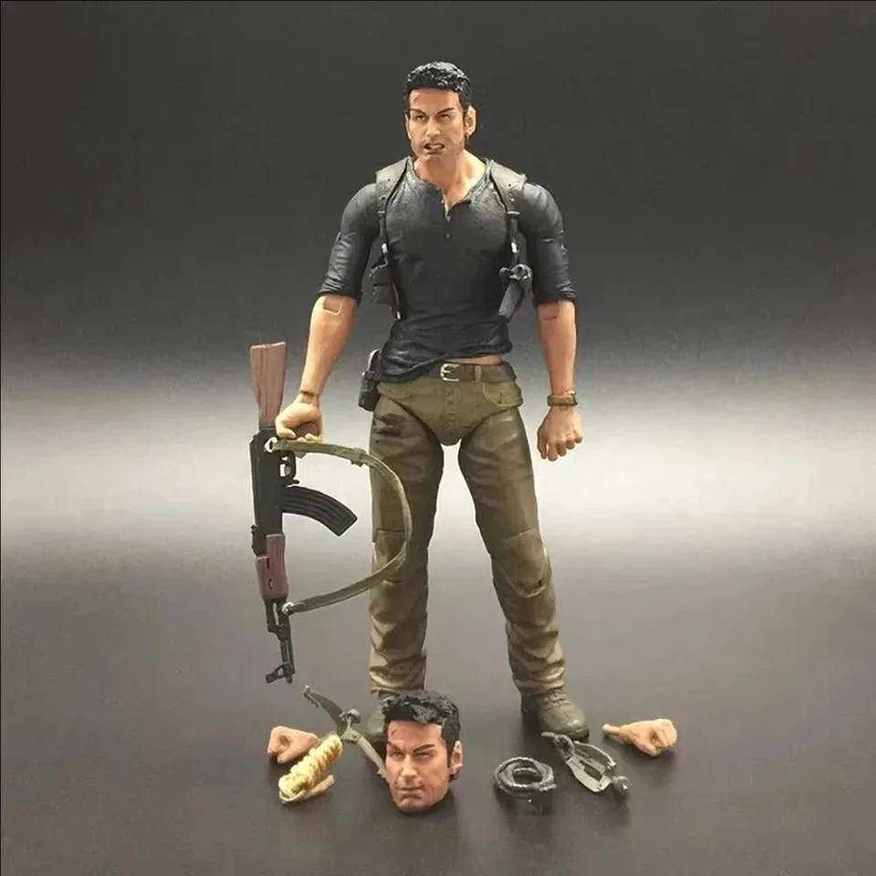 NECA Nathan Drake フィギュア Uncharted 4 NECA UNCHARTED 4: A Thief's End Nathan. Drake Action Figure
