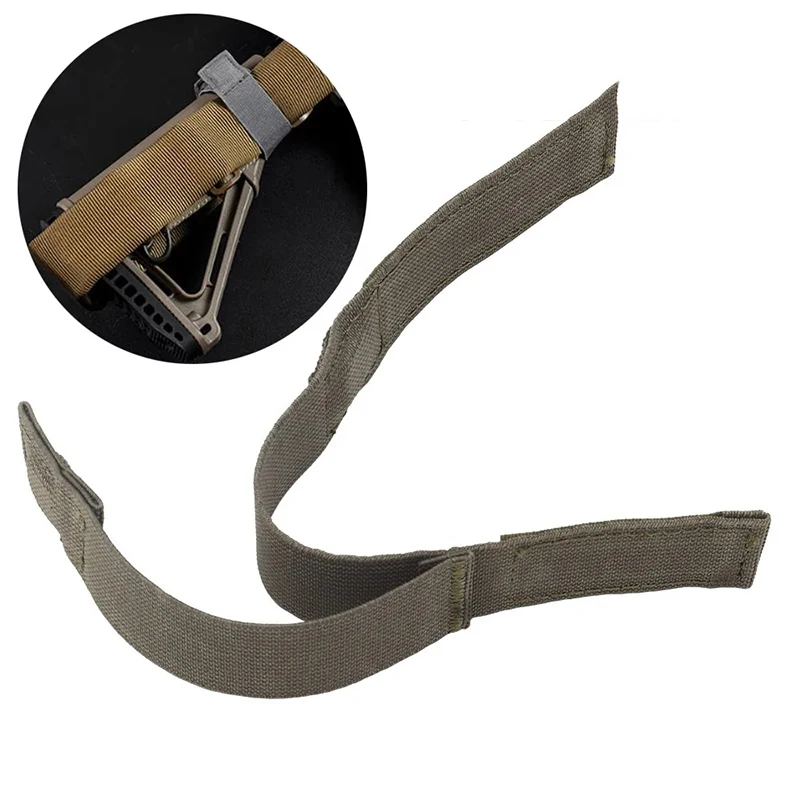 

Airsoft Magnetic Tactical Strap Magnet rope Gun Buttstock Sentry Strap Adapter Cable Organiser Hunting Rifle Sling Ties