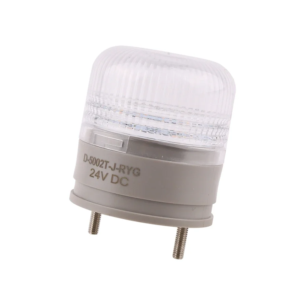 Red Yellow Green 3in1 Flashing Signal Warning Light DC12V24V LED Indicator Lamp With Buzzer /No sound Small Security Alarm Light strobe warning light