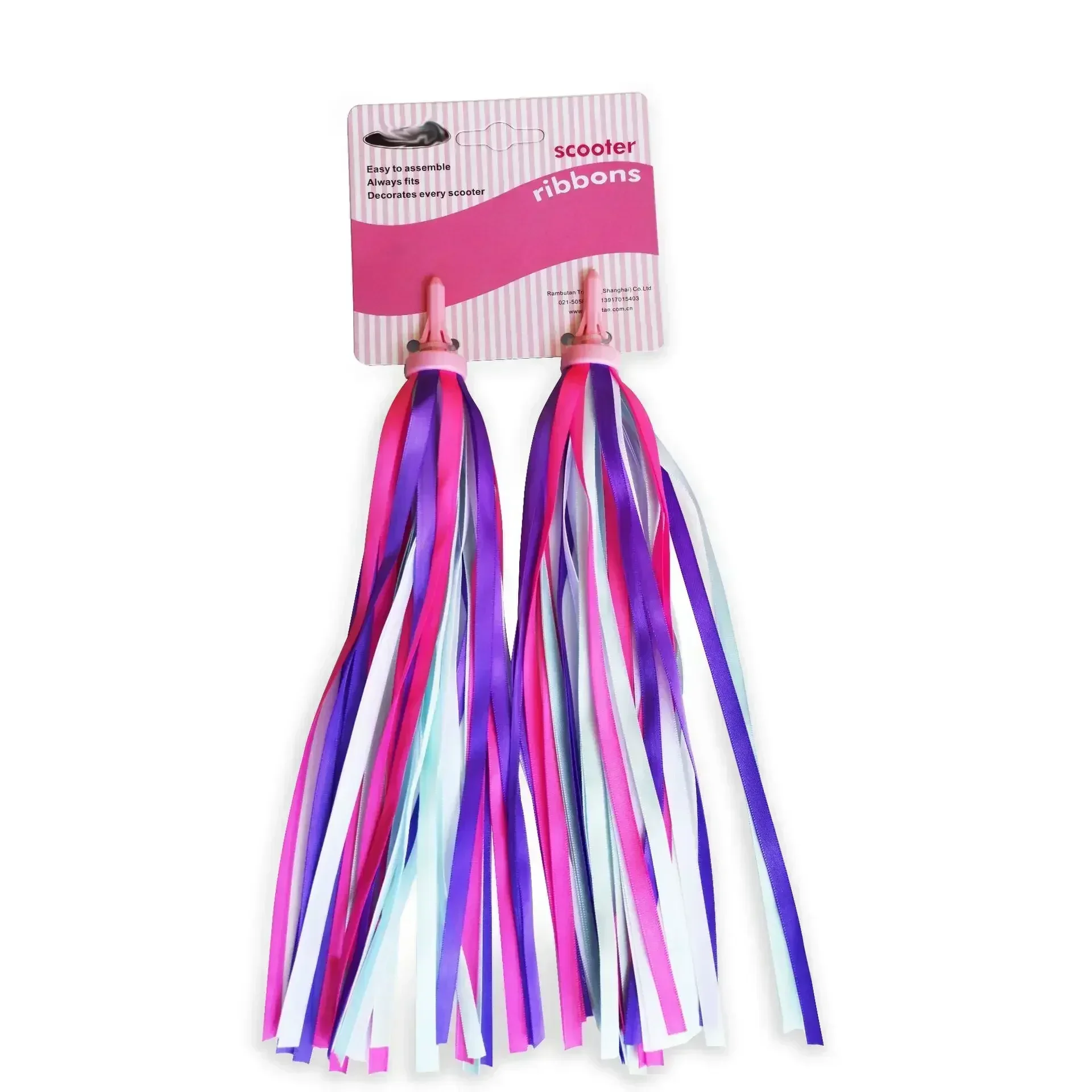 purple pink Tassels