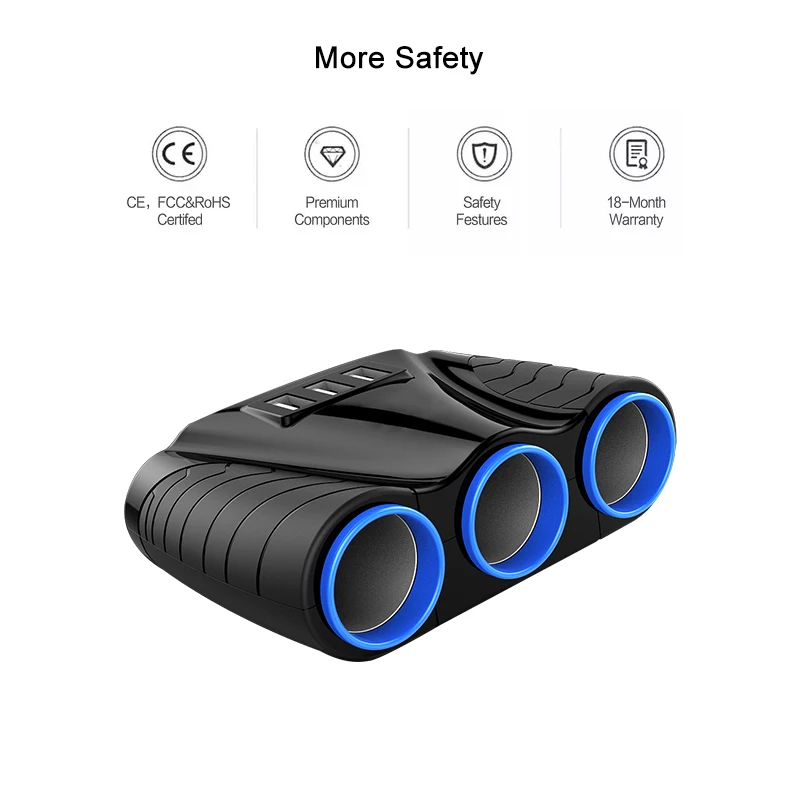     й ÷, LED ڵ  , USB  , ޴ MP3 DVR ׼, 12V-24V