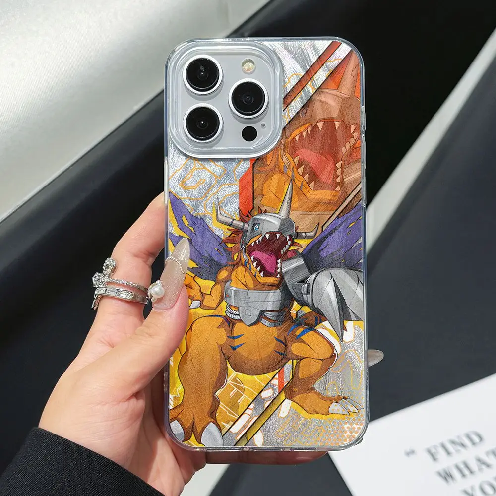 Digimon Adventure Pets Feather Texture Phone Case