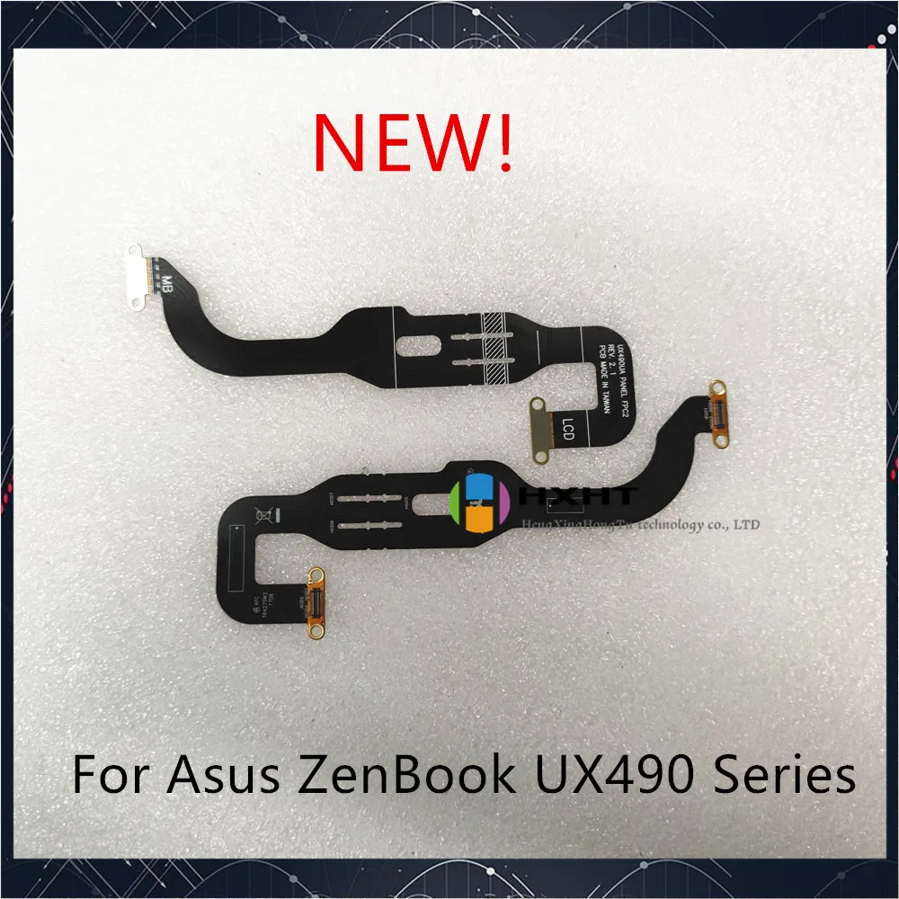 

New For Asus ZenBook Deluxe 3 UX490 UX490U UX490UA UX490UAR LCD LED Screen Cable LVDS T64275W3 Connector Flex