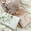 Cotton Waffle Baby Swaddle Blanket Newborn Muslin Baby Bedding Blanket Gauze Infant Recieving Blankets Print Babies Accessories 2