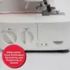 Singer S14-78 Serger With Accessory Kit | Overlock Machine With 2-3-4 Stitch Capability, 1200 Stitches/Minute, Differential 4