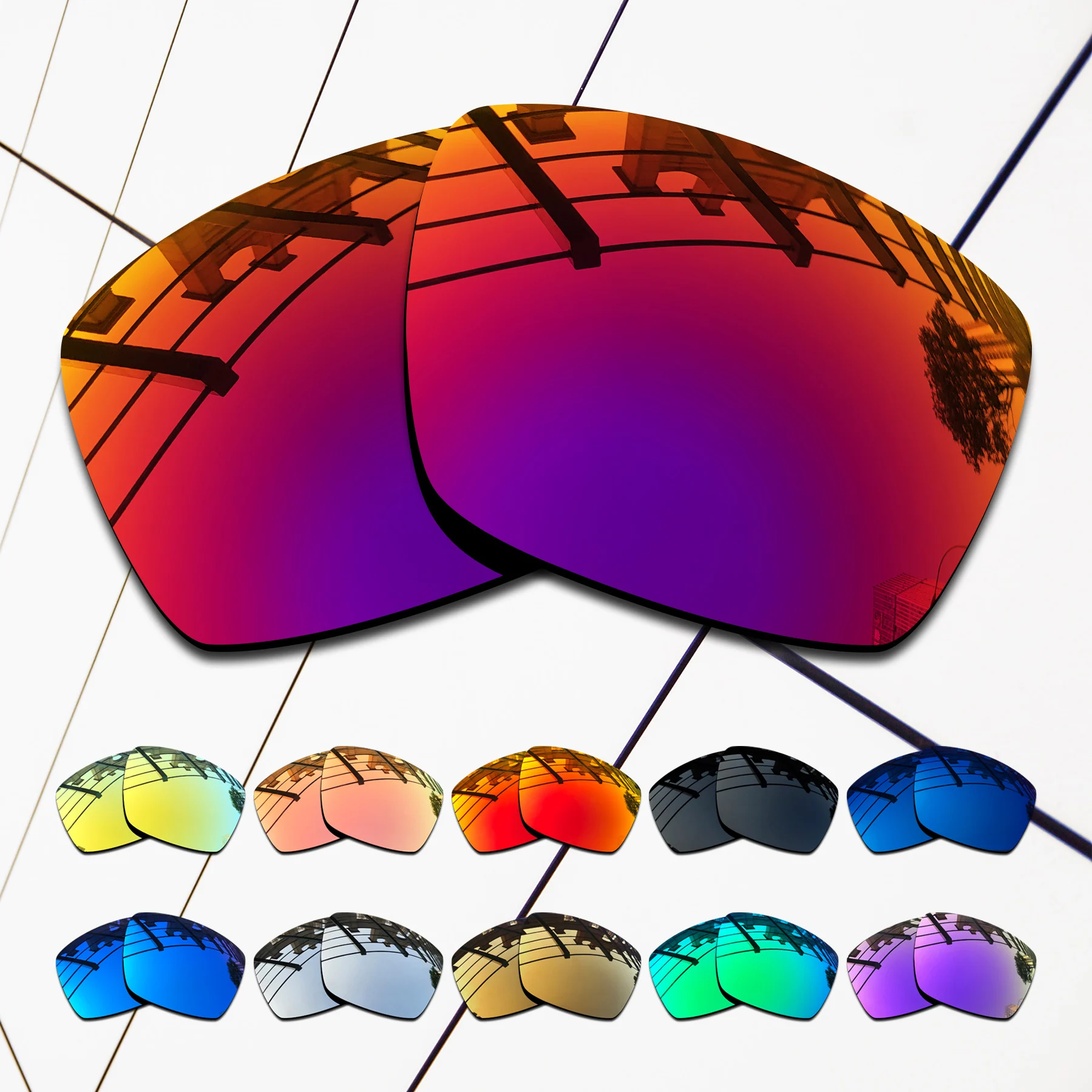 

E.O.S Polarized Enhanced Replacement Lenses for-Spy Optic Frazier Sunglasses - Multiple Choice