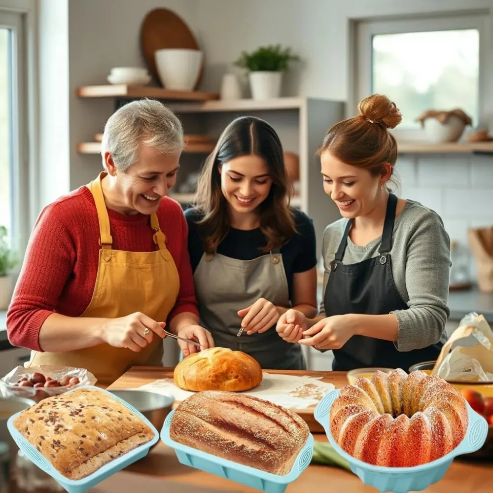 Silicone Cake Mold Pan 5