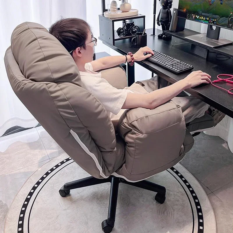 Throne Playseat Office Chair Lounge Comfortable Executive Cushion Nordic Office Chair Relaxing Sillas De Oficina Home Furniture 2