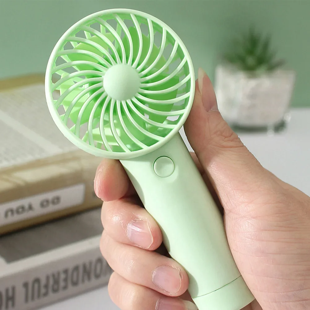 Portable Handheld Usb Rechargeable Mini Desk Cooling Fan Travel_voghion.com