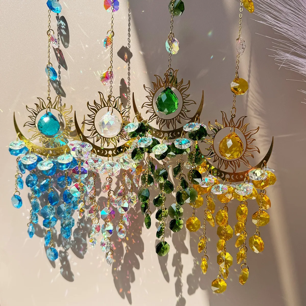 Crystal Sun Catcher Pendant Outdoor Garden Decoration