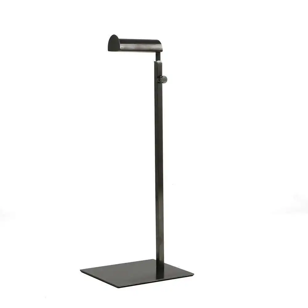Black Metal Stainless Steel Display Rack Hanging Bag Hook Stand Handbag Rack Stand Wig Display Hangers Adjustable Height