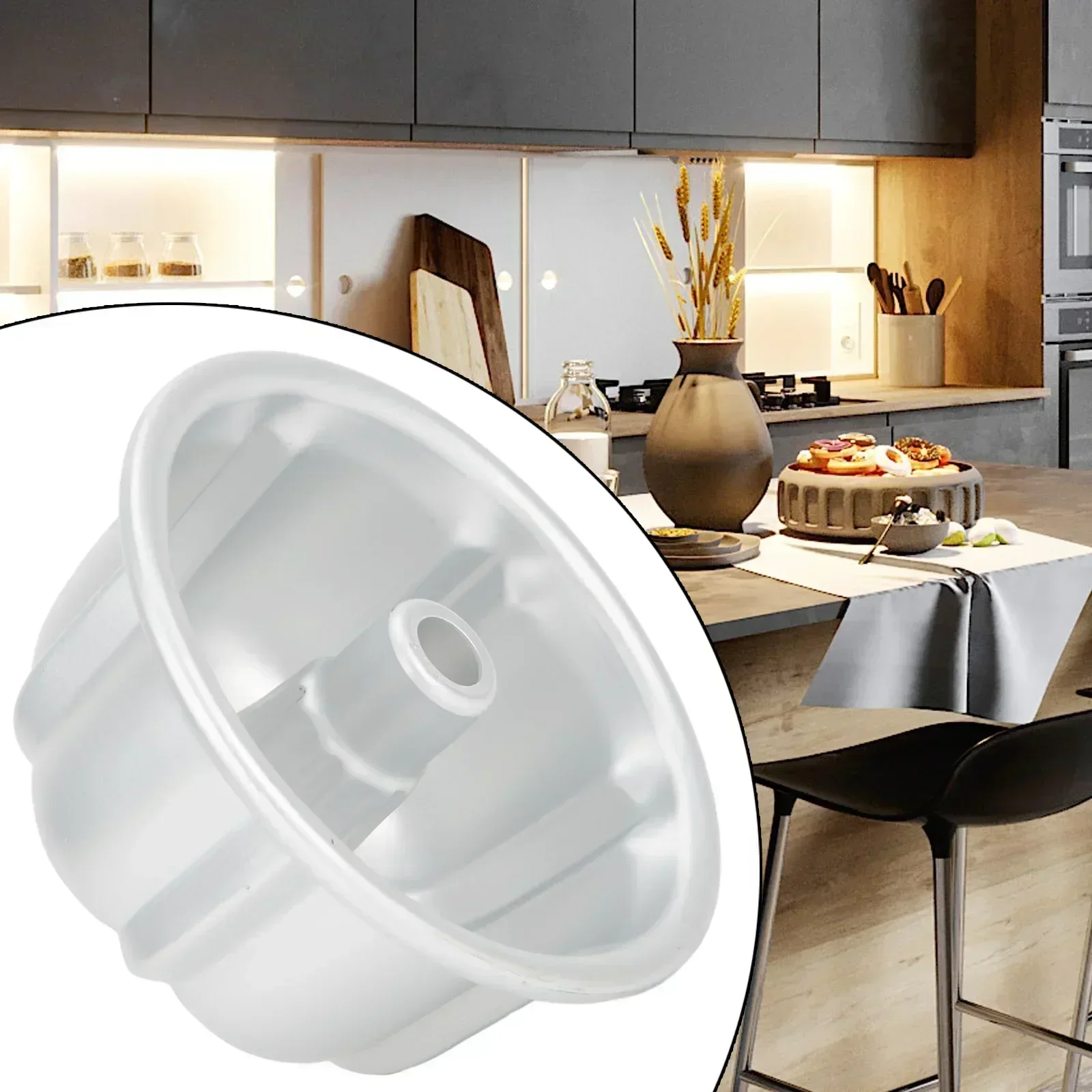 Non Stick Cake Mould Fluted Ring Cake Tin Pan Tray Kugelhopf Baking Mold Bakery Kitchen Accessories Gadget