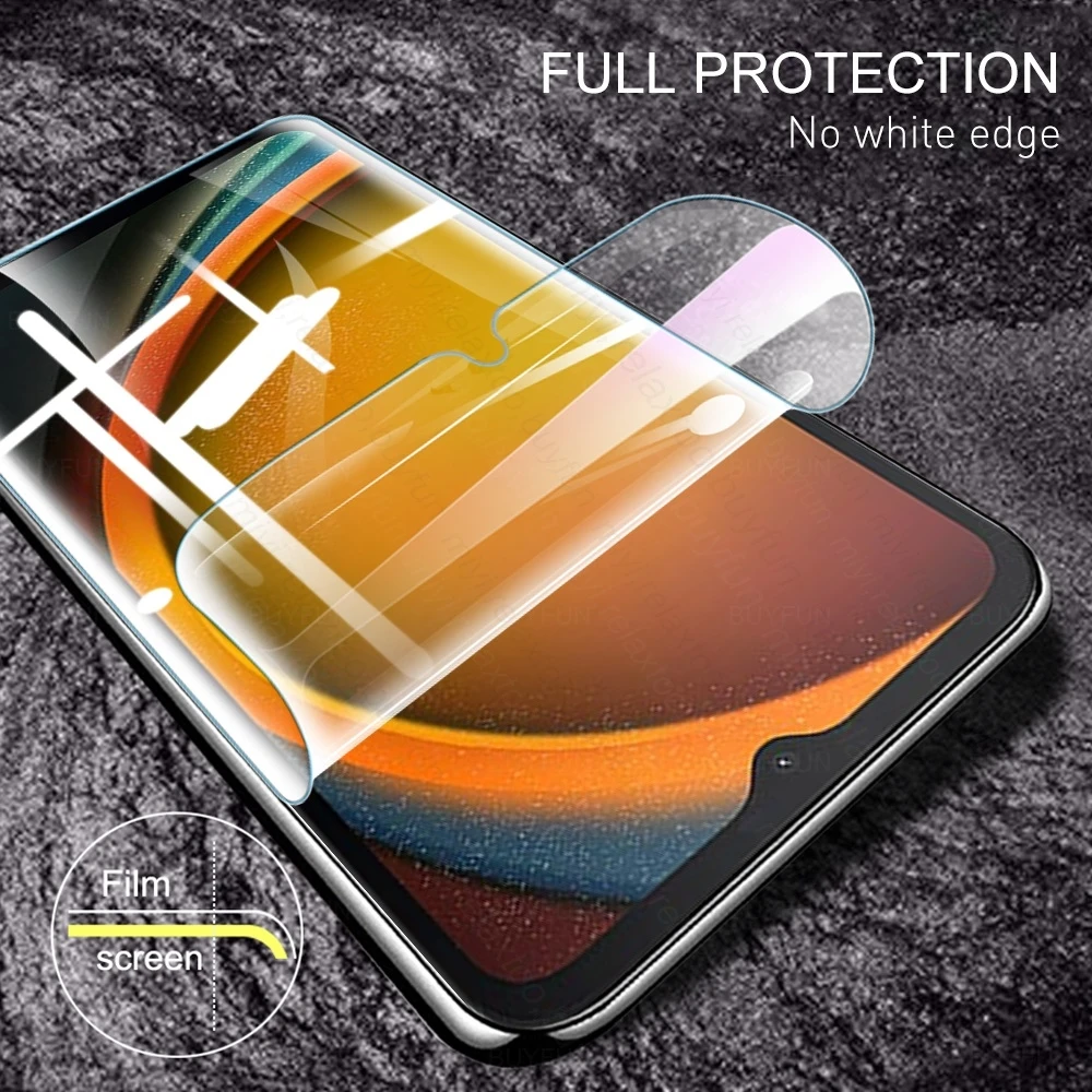 Premium 3-Pack Soft Hydrogel Film Screen Protector - Advanced Protection