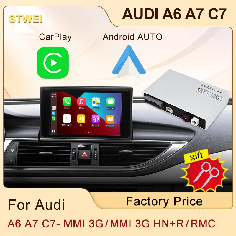 Ninetom 12,3 Zoll Autoradio Mit CarPlay Für Audi A6/A7 - Upgrade Deines Fahrerlebnisses