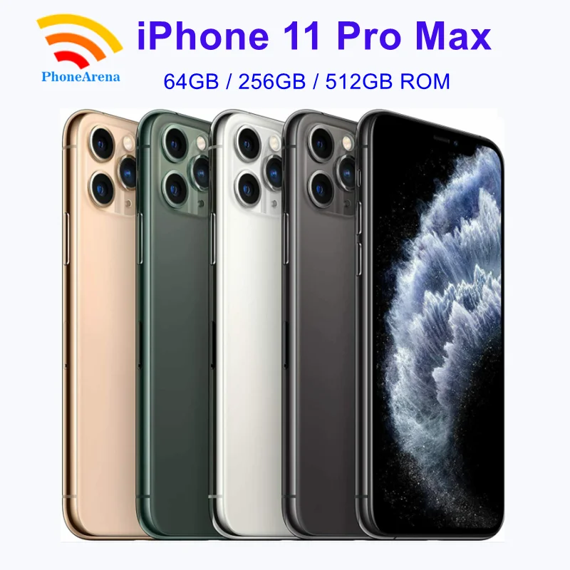 95% New Original iPhone 11 Pro Max 64GB 256GB 6.5
