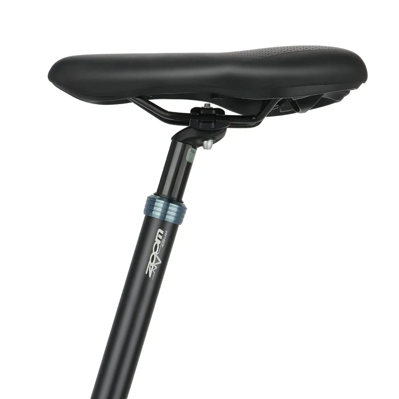 Tiges De Selle Pour VéLo Tige de selle VTT 450 mm en alliage d'aluminium noir