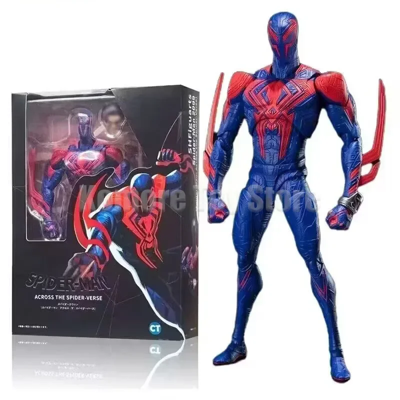 

Фигурка Человека-паука из аниме 2099 Shf, фигурка Мигеля, версия КТ через версию Человека-паука, часть 1, коллекционная игрушка