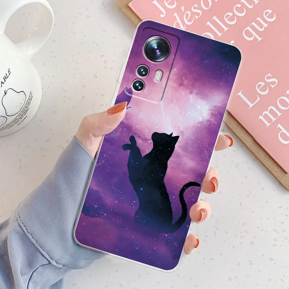 Clear Soft Silicone Phone Case - Cute Design