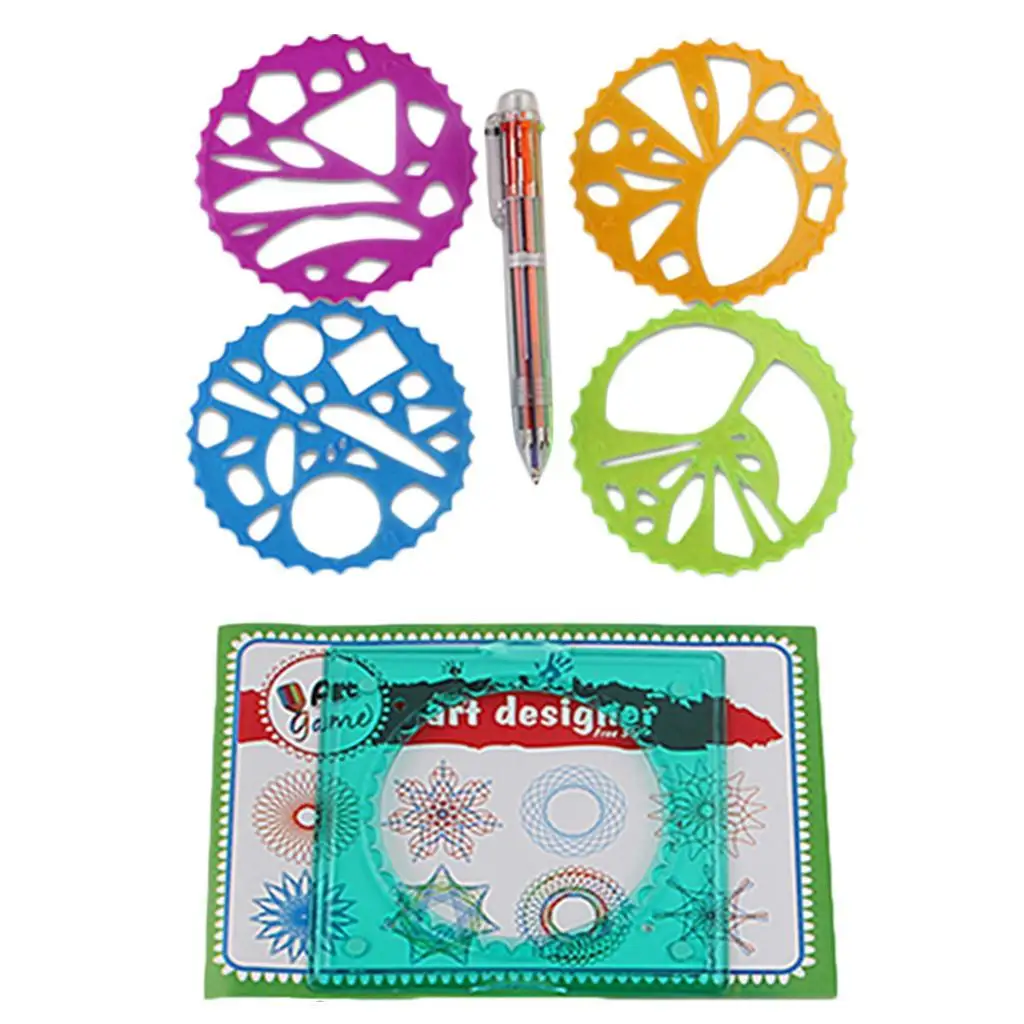 Multifunctional Geometric Ruler Drafting Drawing Supplies