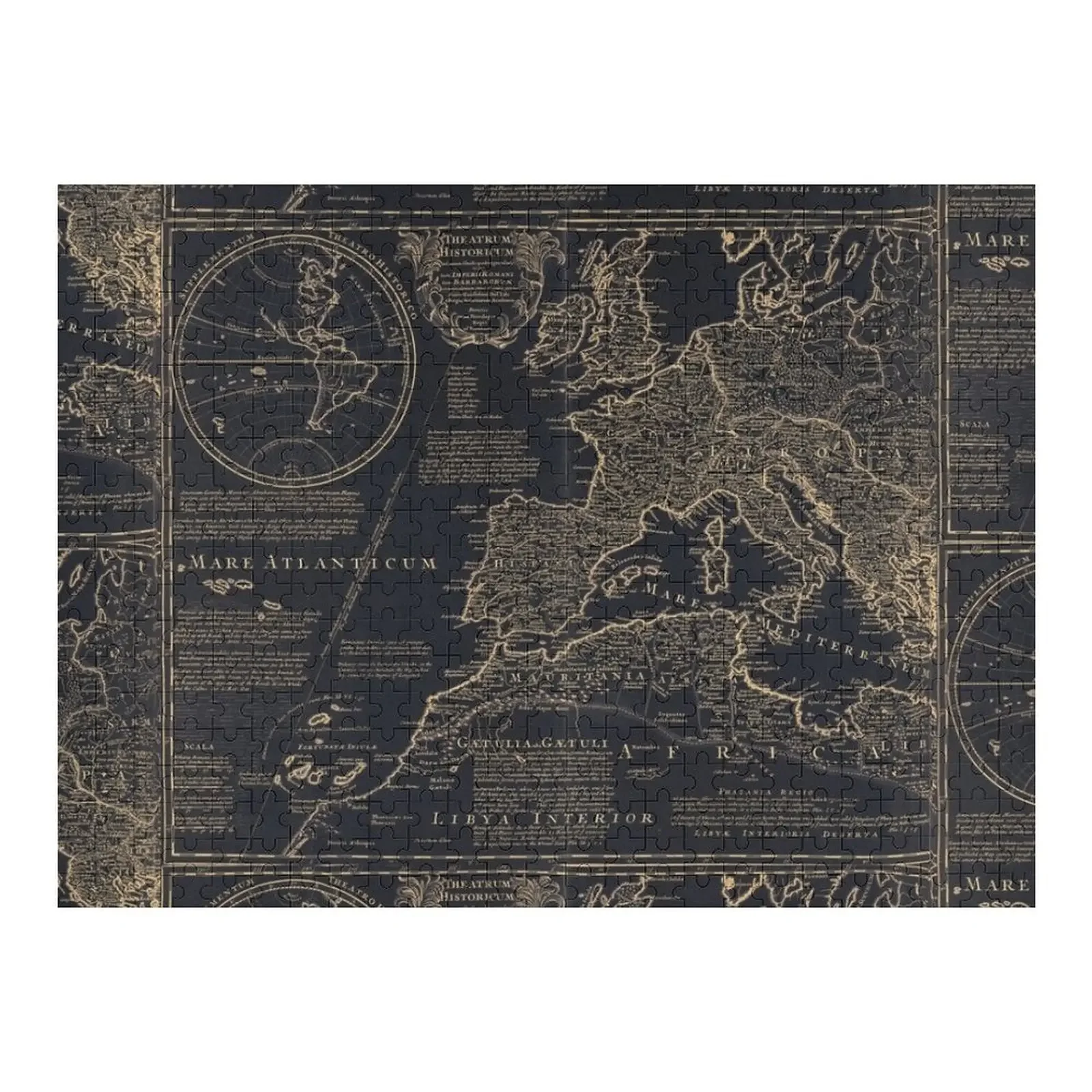 Roman empire Vintage map. Ancient glowing map of Rome, Italy Jigsaw Puzzle Custom Jigsaw Custom Puzzle rome in the ancient world 3e