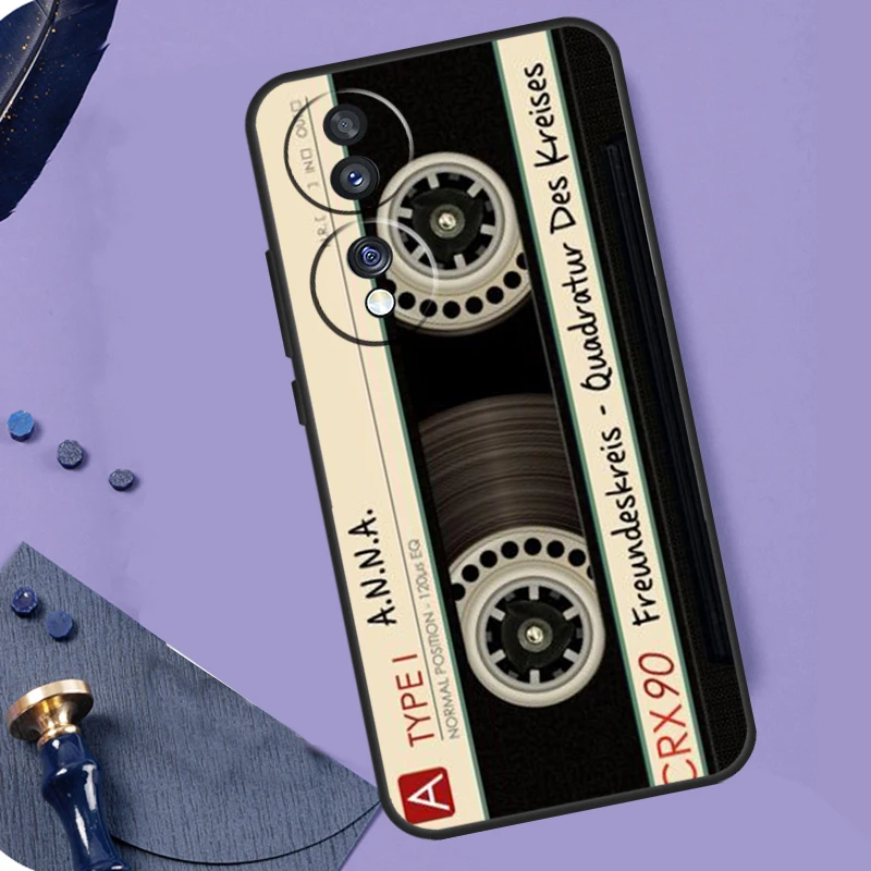 Vintage Cassette Tape Design Phone Case Coque