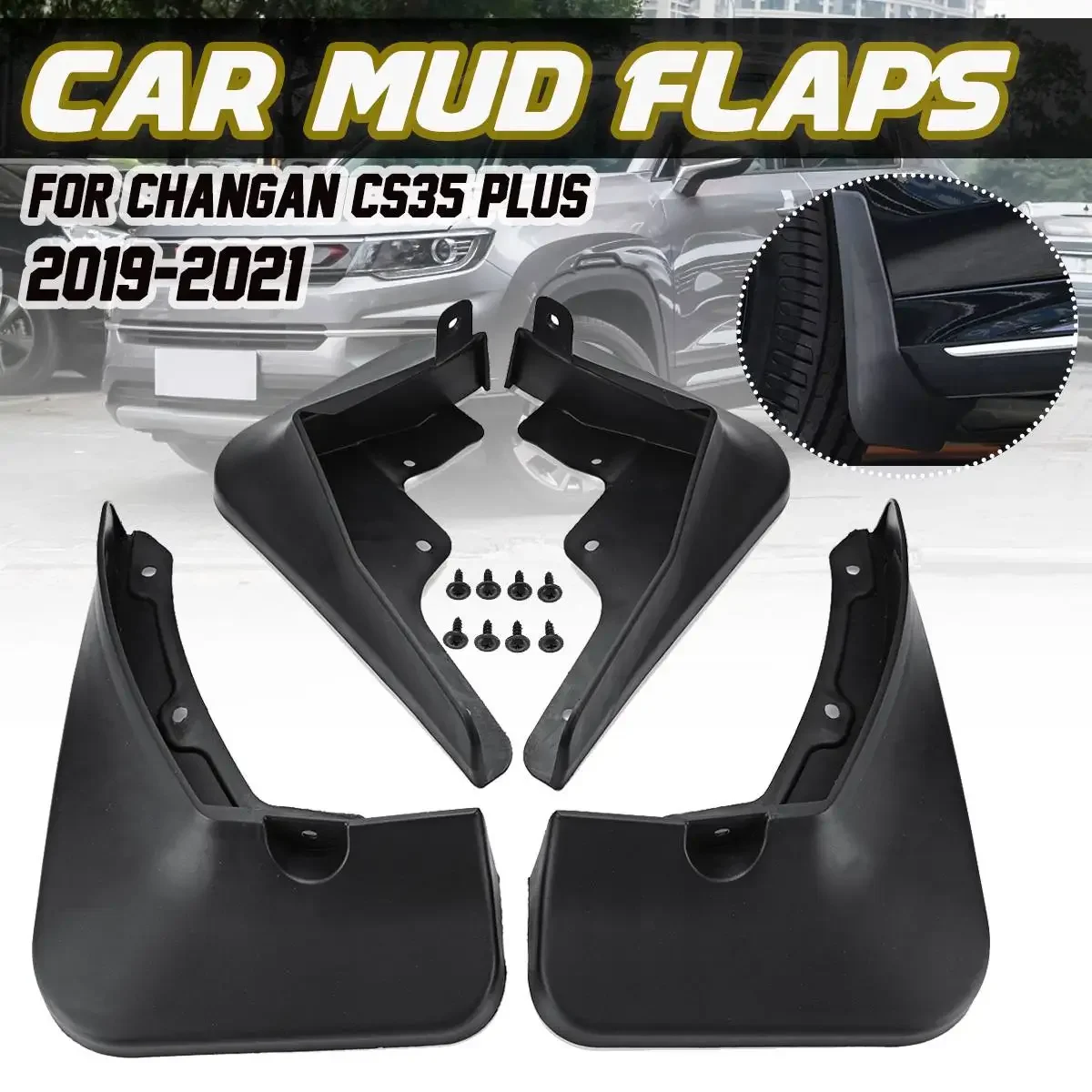 

4 шт., Автомобильные Брызговики CHANGAN CS35 plus 2019 2020 2021