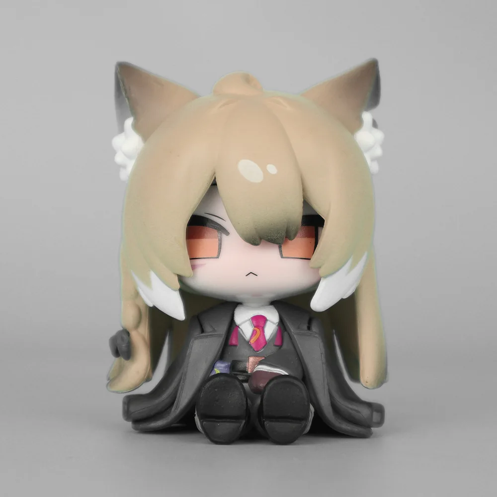 Arknights Chibi Sitting Pose PVC Anime Figure Statue - Desktop Decoration & Collectible Gift